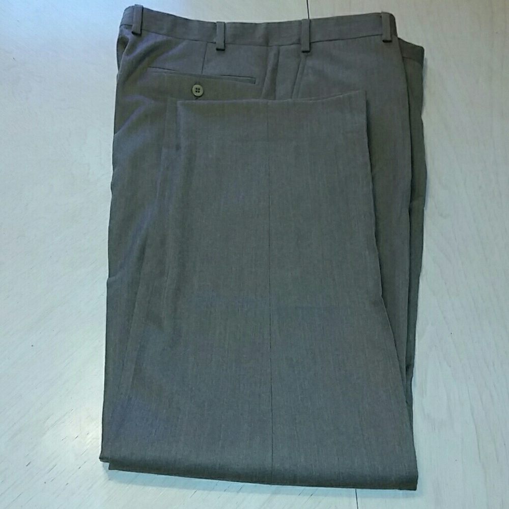 Zanella Benny Mens Pleated Wool Dress Pants. Italy